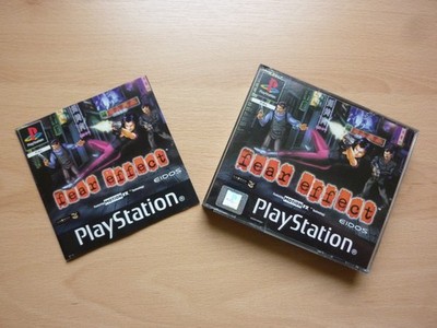 Fear Effect FSK16 Playstation PS1  Anleitung OVP CIB - SEHR GUT - 4 CDs SEHR GUT