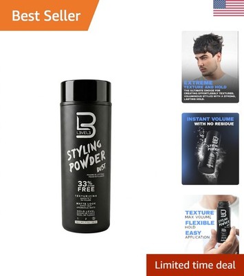 Men's Level 3 Hair Powder - Easy Application, Matte Finish, No Oily Residue 30g
