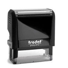 Custom Make Business Name Address Self Inking Ink Rubber Stamp Trodat 4912 48x17