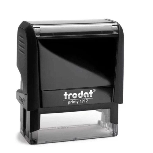 Custom Make Business Name Address Self Inking Ink Rubber Stamp Trodat 4912 48x17