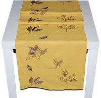 TischläUfer Herbst Tischdecke Bestickt 40X140 TischwäSche Tischdekoration Blatt
