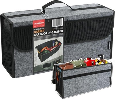 Car Trunk Organizer,Soft Felt Car Bag Organizer 20x6.11x10 inch Folding,for H...