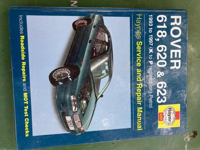 Haynes Service and Repair Manual Rover 618, 620 and 623 1993-1997 K-P Reg 1997