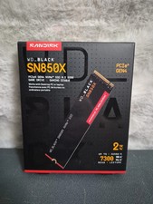 Western Digital WD_BLACK SN850X 2TB Internal NVMe SSD WDBB9G0020BNC - NEW