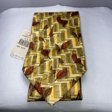 Ermenegildo Zegna Men's Neck Tie 100 Silk Autumn Italian Designer NWT 57x4