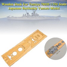 Wooden Deck For Tamiya 78030 1:350 Scale Japanese Battleship Yamato Ship Model