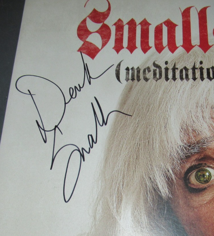 DEREK SMALLS SPINAL TAP SIGNED ALBUM COVER--NO LP-- w SLIPMAT