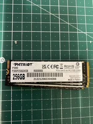 Patriot P300 256GB M.2 NVMe SSD PCIe 2280 (1700/1100MB/s) | Getestet |