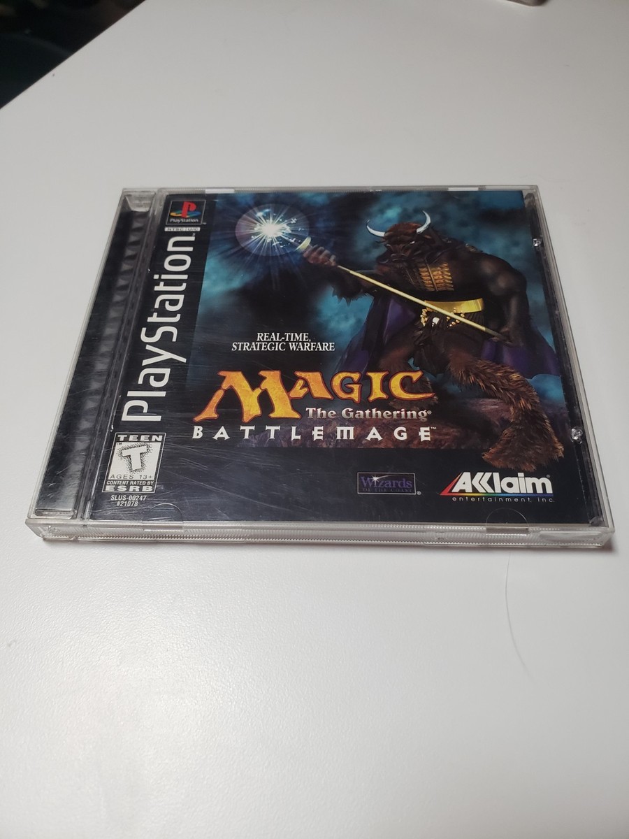 Magic: The Gathering -- Battlemage (Sony PlayStation 1, 1997) for