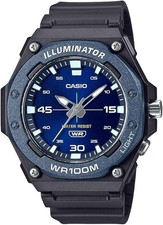 Image of BRAND NEW BOXED MEN'S CASIO LED ILLUMINATOR MW-620H-2AVCF ANALOG WATCH BLUE