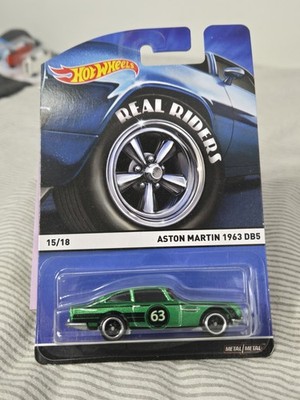 Hot Wheels Real Riders Aston Martin 1963 DB5 - 1:64 Diecast Car