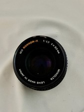 Minolta MD Rokkor-X 50mm f/1.7 Manual Focus Lens Japan Vintage Very CLEAN