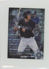 2017 Bowman Chrome Minis Factory Set Black Shimmer Refractor Braden Bishop 8t7