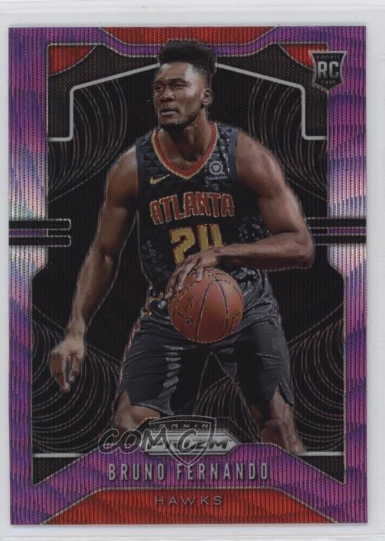 2019-20 Panini Prizm Rookie Purple Wave Prizm Bruno Fernando #277 Rookie RC n1u