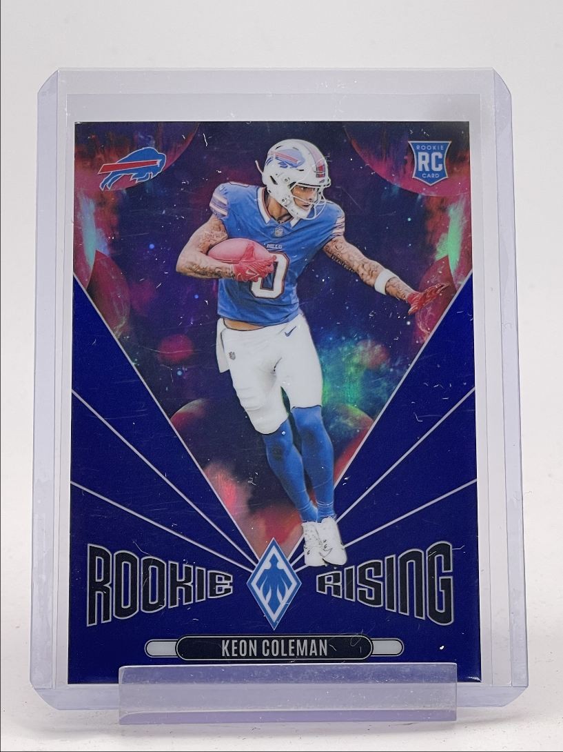 KEON COLEMAN 2024 PHOENIX ROOKIE RISING BLUE BILLS RC /50 Q3960