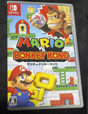 Mario VS. Donkey Kong Nintendo Switch From Japan Support Used Multilingual
