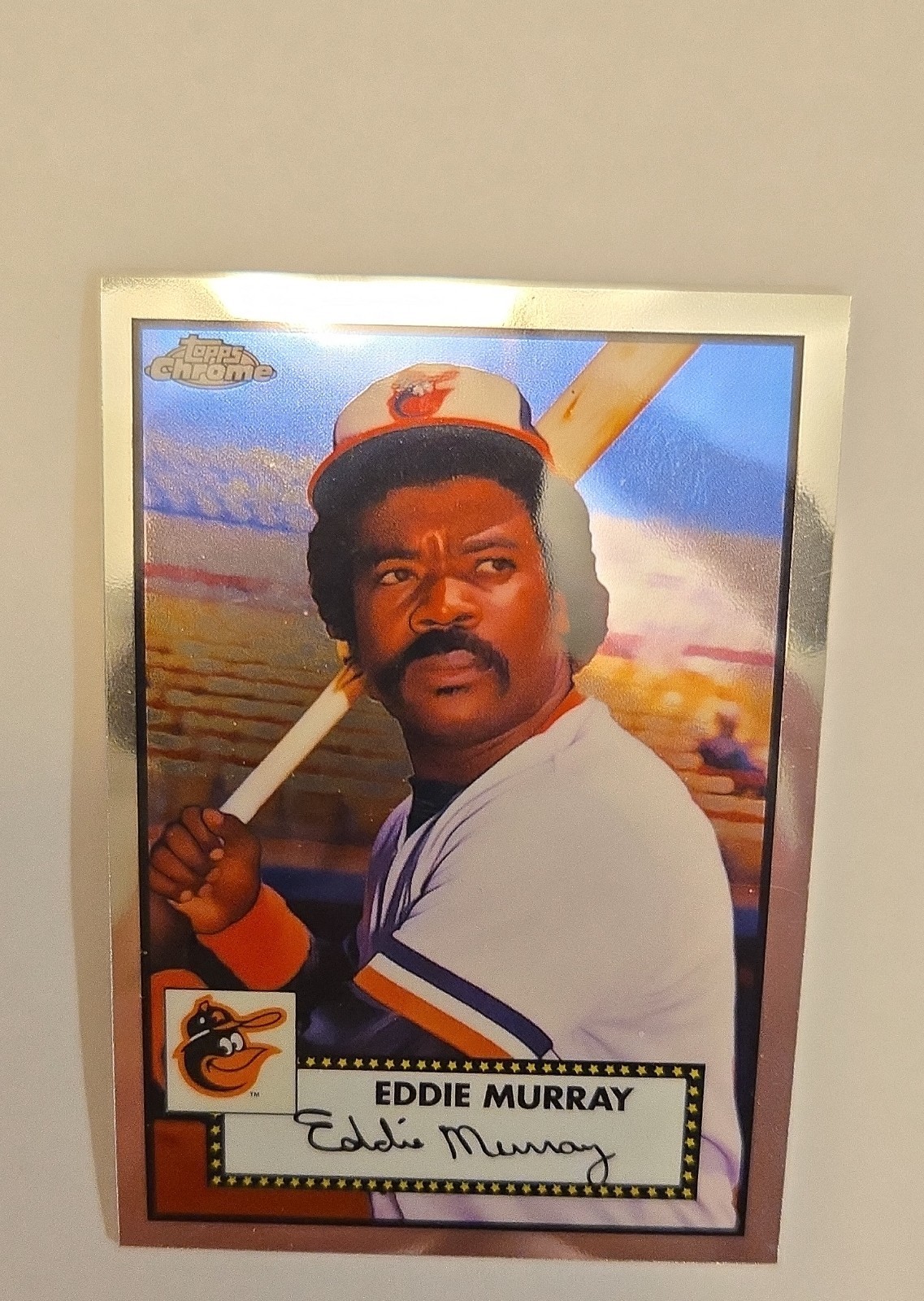 2021 Topps Chrome Platinum Anniversary - Autographs Eddie Murray #PA-EM (AU)