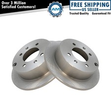 Rear Brake Rotors Solid For 1999-2005 Hyundai Sonata 2001-2006 Kia Optima