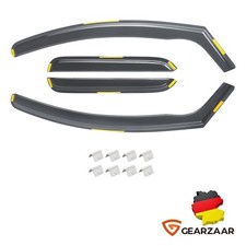 Kit Deflettori Antivento Antipioggia Adatto per Dacia Duster 2 Hybrid 2017-23 L+R