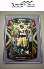 2020 Panini Select #299 David Onyemata Tri-Color Prizm Die Cut