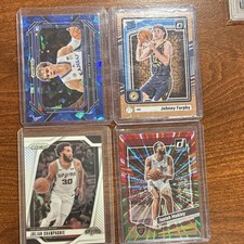 Gradey Dick Johnny Furphy Julian Champagnie Panini Card Lot 4 NBA