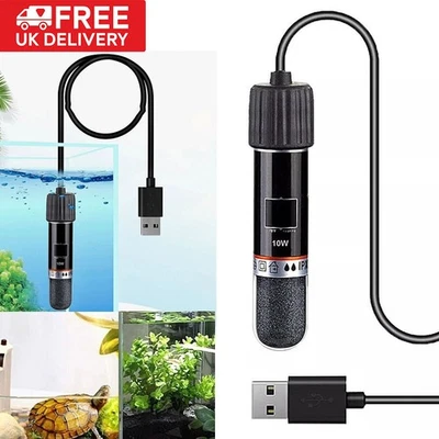 Mini Small Aquarium Fish Tank Heater 26 ℃ Heating Rod Submersible Thermostat UK - Image 1 of 4