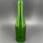 Coca Cola Straight Side Soda Bottle Green Glass 6 Oz Sistersville WV Vintage