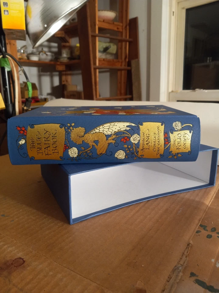 The Blue Fairy Book-Folio Society 2003-4th Printing 2006- Andrew Lang-- Read Foto 4 de 4