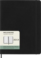 Moleskine Weekly Planner 2023-2024, 18-Month Agenda, Academic Diary, Weekly Diar