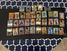 Dragon Ball Z SSR Lot Rainbow Spot Foil - TCG 35 card lot