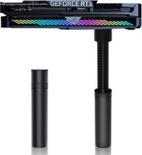 GPU Support Bracket, Graphics Video Card Brace with Height Adjustable, Black