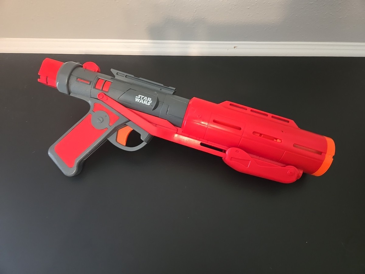 NERF Star Wars Rogue One Imperial Death Trooper Blaster Red | eBay