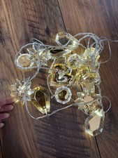 IKEA Lichterkette ⭐️ Gold Diamanten Herzen Sterne - innen - Strala