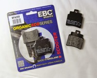 BremsbeläGe Serie SFA Organisch FüR Roller EBC Yamaha Mw 125 Sfa655