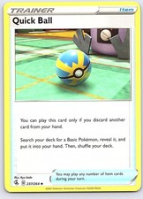 QUICK BALL 237/264 FUSION STRIKE FST POKEMON TCG CARD