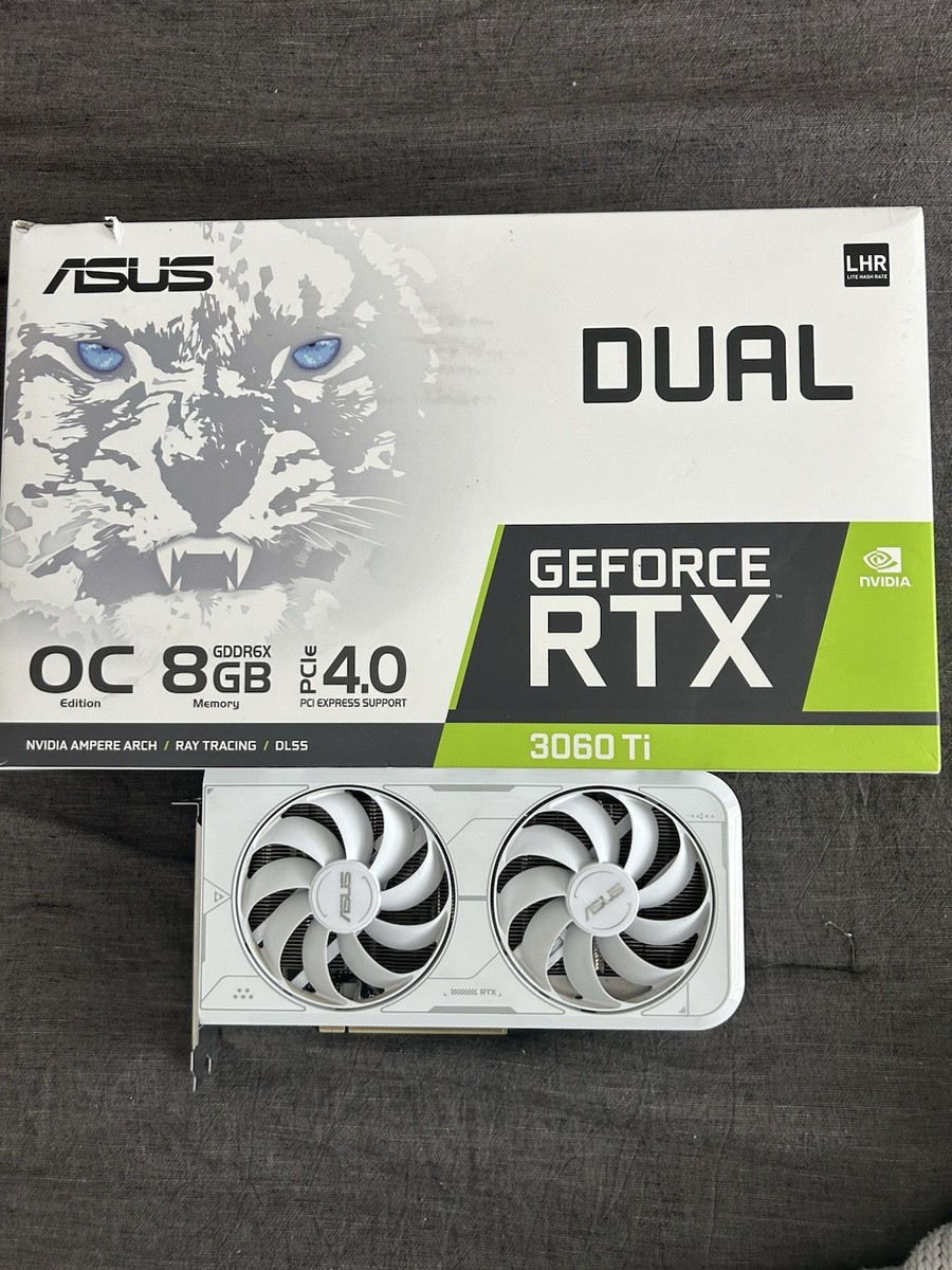 GeForce RTX 3060 ti ホワイト　GPU　ASUS ASUS Dual GeForce RTX 3060 Ti White OC Edition 8GB GDDR6X