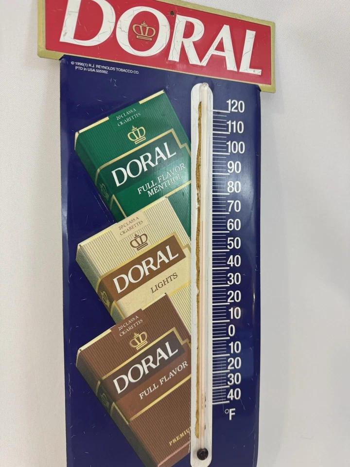 Термометр рекламный наружный DORAL 1996 R. J. Reynolds Tobacco Co 505982 - Изображение 4 из 4