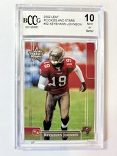 2002 Leaf - Rookies & Stars - #92 - Keyshawn Johnson - BCCG 10