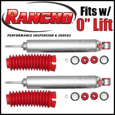 Rancho RS9000XL Rear Shock Absorbers PAIR fits 00-06 Toyota Tundra 4WD w/0'' Lift