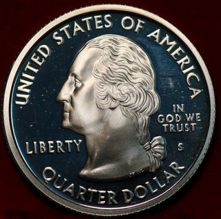 Uncirculated Proof 2008 S New Mexico Silver Statehood Quarter