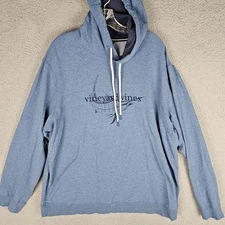 Vineyard Vines Hoodie Mens XL Swordfish Graphic Performance Drawstring 5002151