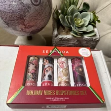 SEPHORA Lipstories HOLIDAY COLLECTION Joy, Wishlist, Celebrate, Lip All Night
