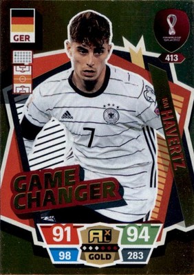 Adrenalyn XL WM 2022 Qatar Trading Card Nr 413 - Kai Havertz - Game Changer