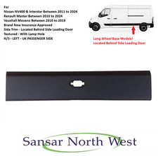 For Nissan Interstar LWB Passenger Side Trim Moulding Behind Side Load Door LEFT
