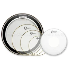 Aquarian Response 2 Clear Drumhead Pack 10/12/14/22 w/FREE 14"