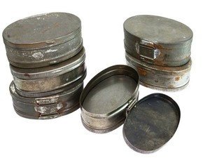 French lebel Berthier Gras Rifle Grease Tin Box Mle 1874 "Boite a Graisse"