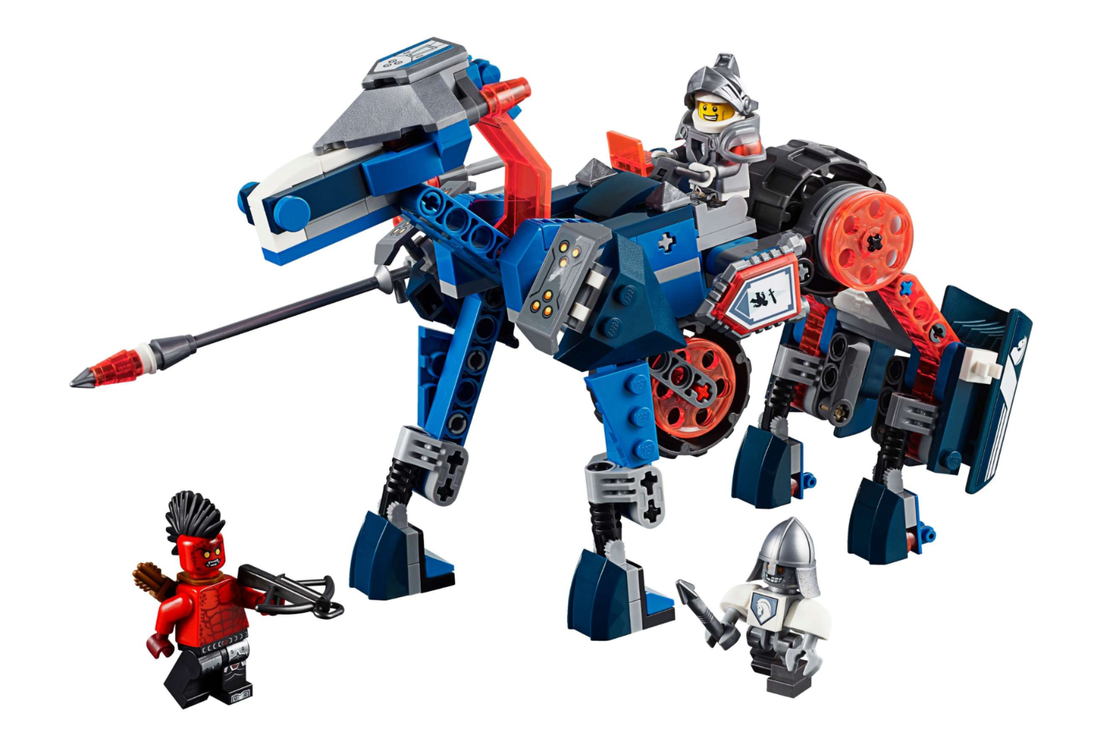 Lego Nexo Knights 70312 Lance's Mecha Horse Retired 2016 Complete With Figures