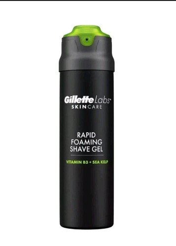 3 X Gillette Labs Skincare Rapid Foaming Shaving Gel With Vitamin C 3 X 198ml - Picture 2 of 2