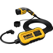 Chargeur portable pour véhicule électrique - DEWALT - 3,7kW - Type 2 + prise - 7