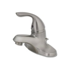 OakBrook Brushed Nickel Single-Handle Bathroom Sink Faucet 4 in 65480W-6204